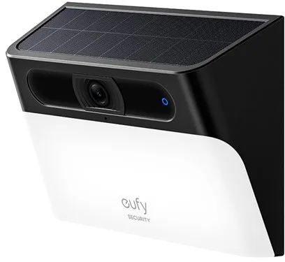Eufy Solar Wall Light Cam S120, Musta